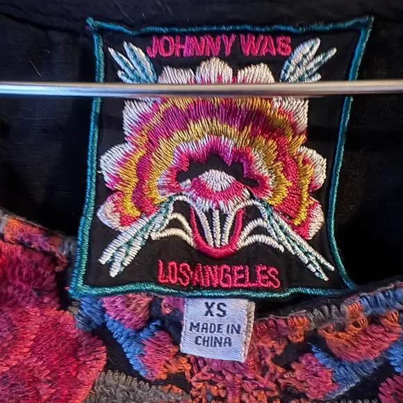 Johnny Was Burke Linen Tunic Dress Size XS - Picture 9 of 11